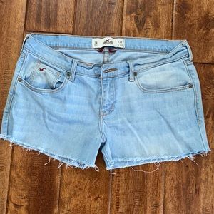 Hollister shorts size 7 cutoffs